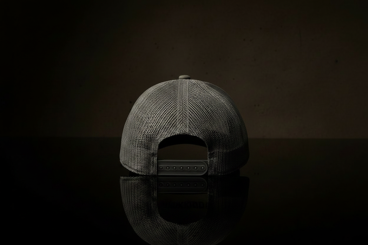 TOKKAP Suede Trucker Cap — Stone
